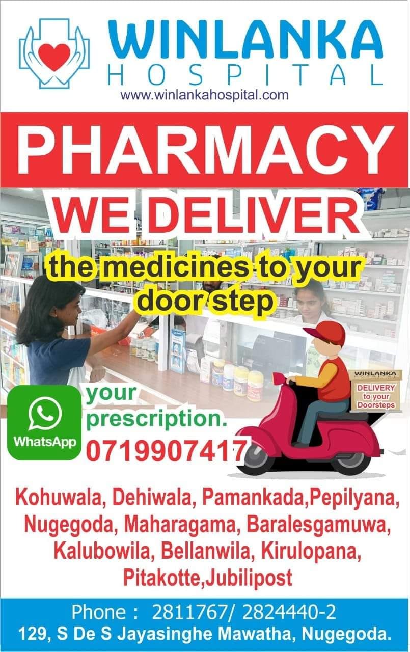 WINLANKA Pharmacy medicine delivery 1