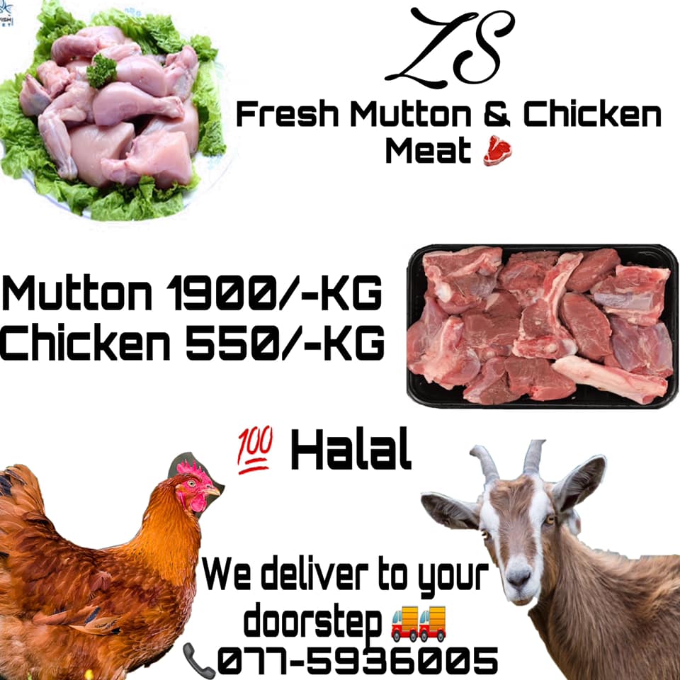 Fresh mutton & Chicken meat 1